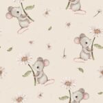 Gänseblümchen Maus Beige